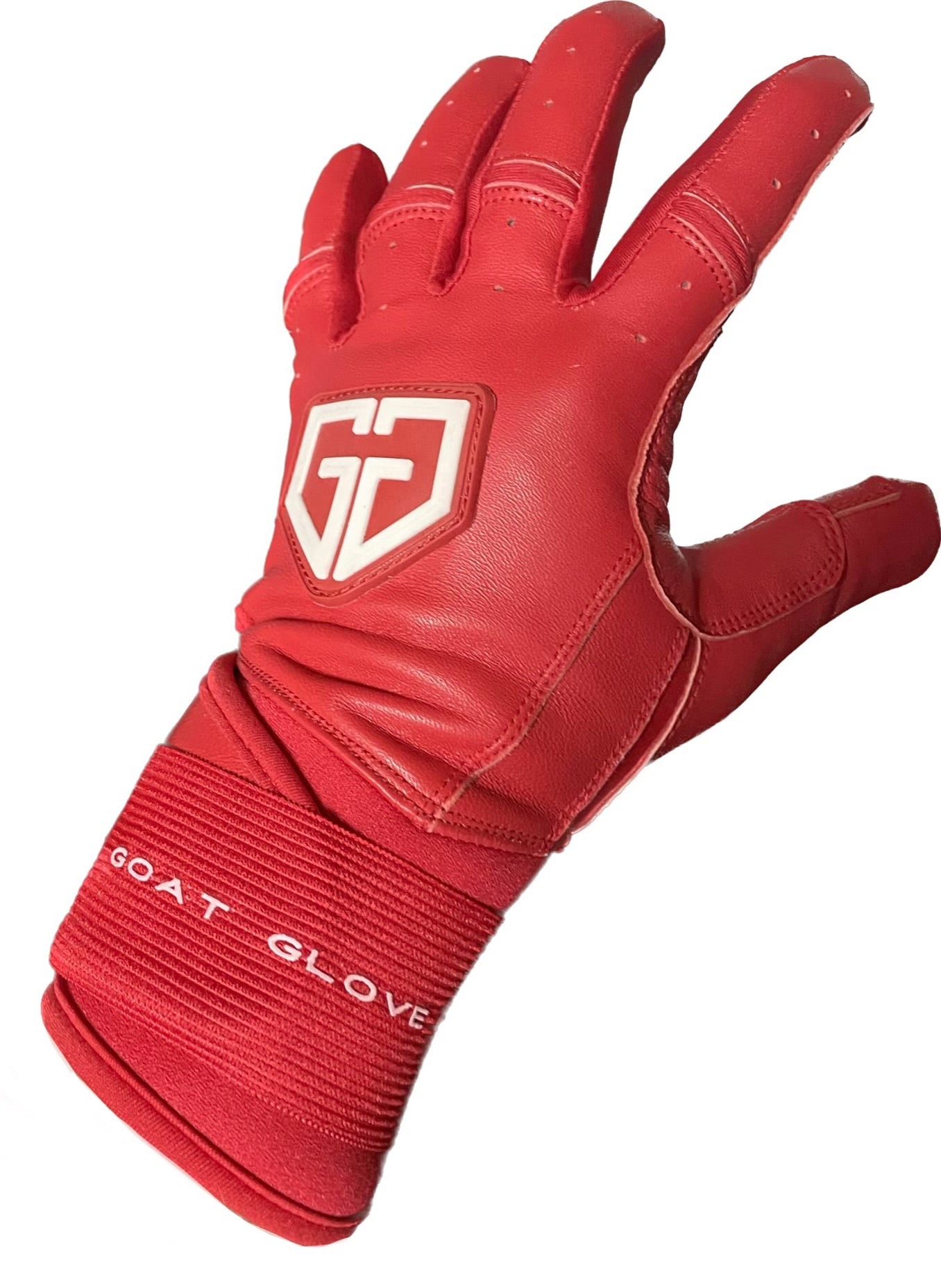 Elite Series Extended Cuff Batting Gloves Red