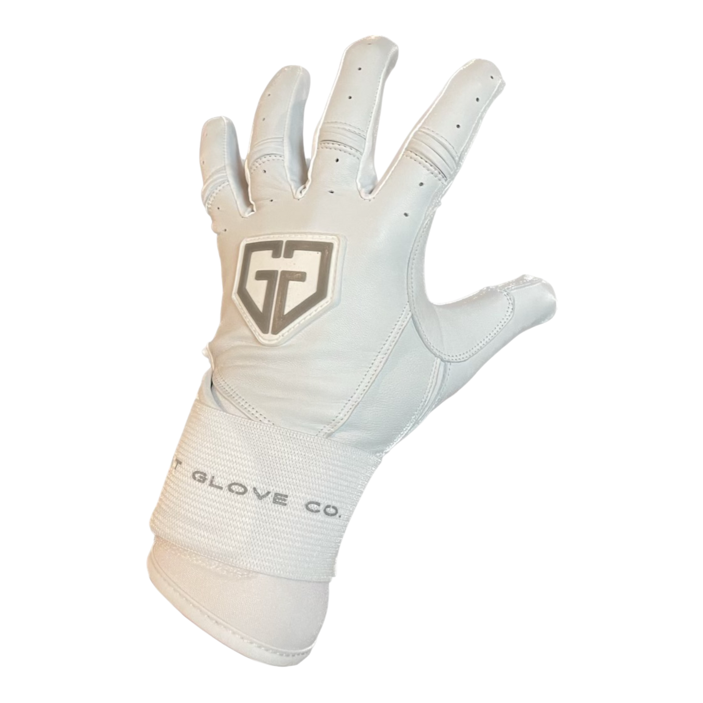 Elite Series Extended Cuff Batting Gloves White