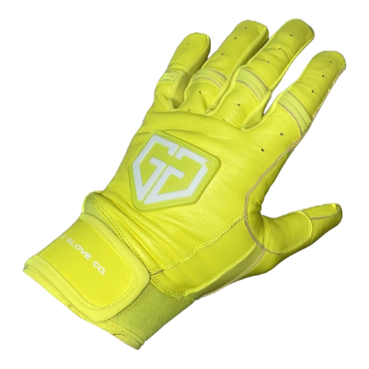 Elite Series Batting Gloves Neon Yellow
