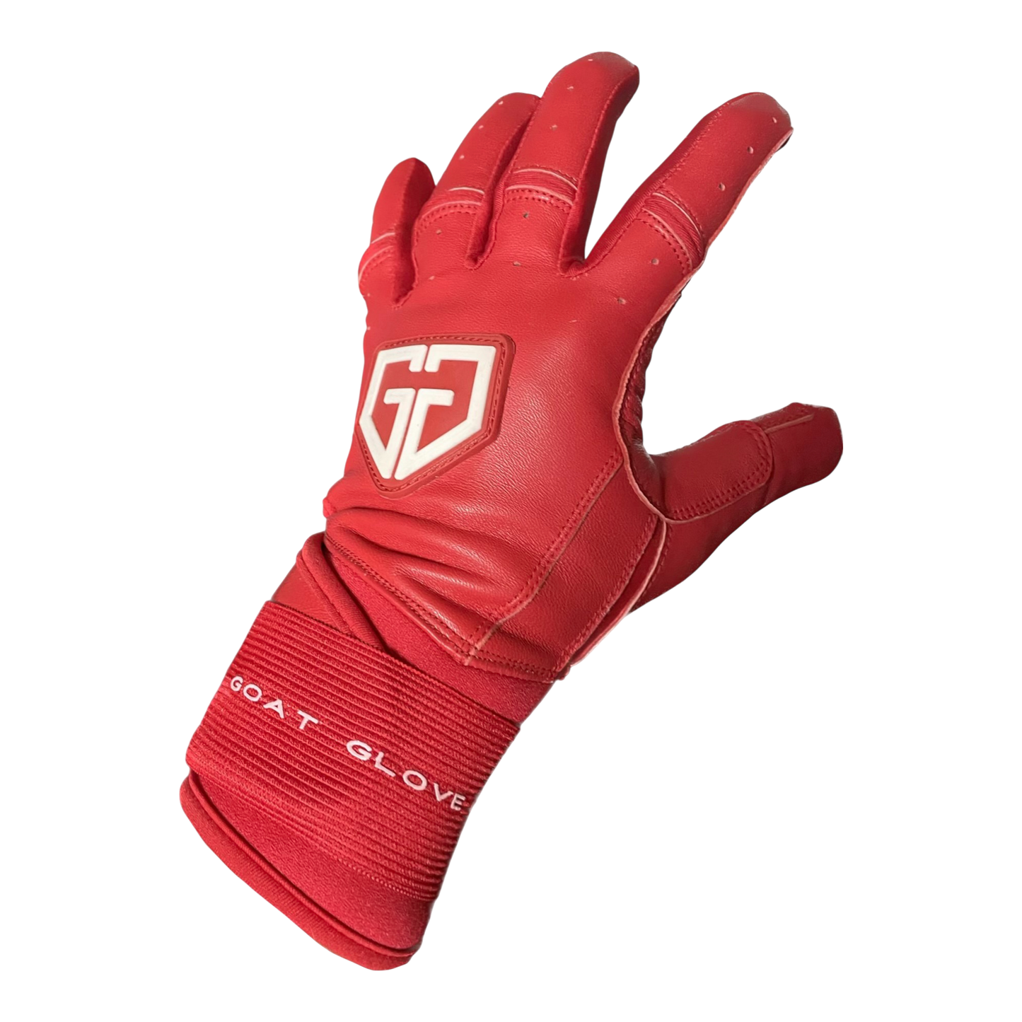 Elite Series Extended Cuff Batting Gloves Red