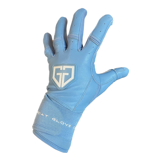 Elite Series Extended Cuff Batting Gloves Baby Blue