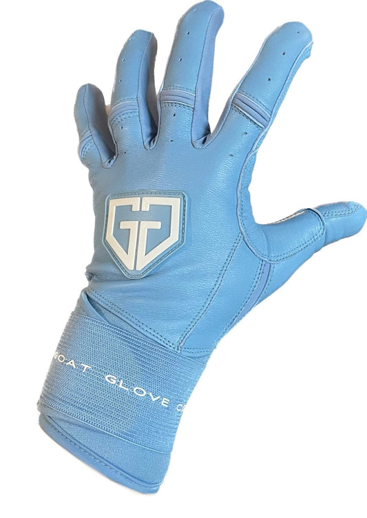 Elite Series Extended Cuff Batting Gloves Baby Blue